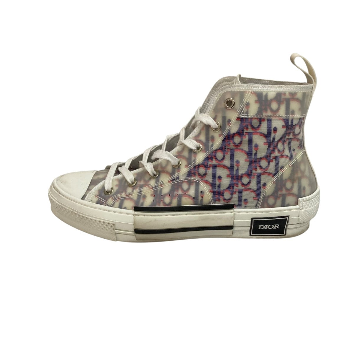 Dior ディオール　トロッター　ハイカット　サイドジップ　スニーカー Dior ディオール トロッター ハイカット サイドジップ