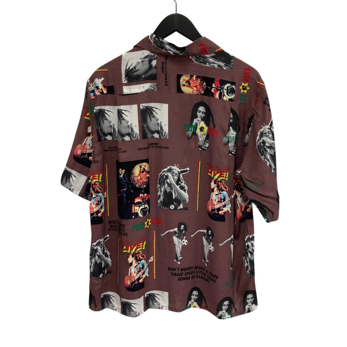 WACKO MARIA HAWAIIAN SHIRT S SオープンカラーシャツBOBMARLEY-WM-HI09 古着・中古-2枚目のアイテム画像