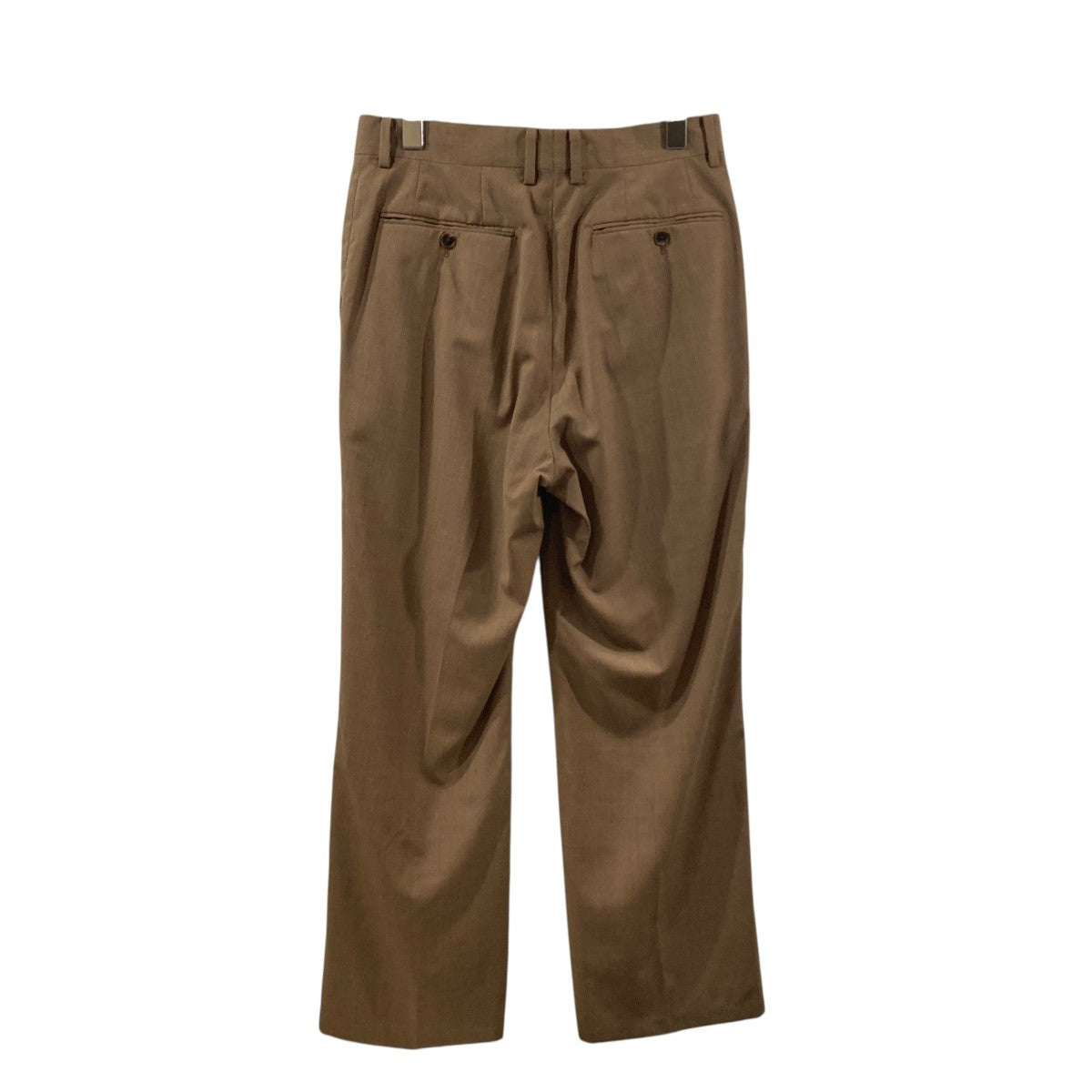 AURALEE BROWN スラックス Auralee Super Light Wool Slacks in Top Brown Curated at Jake