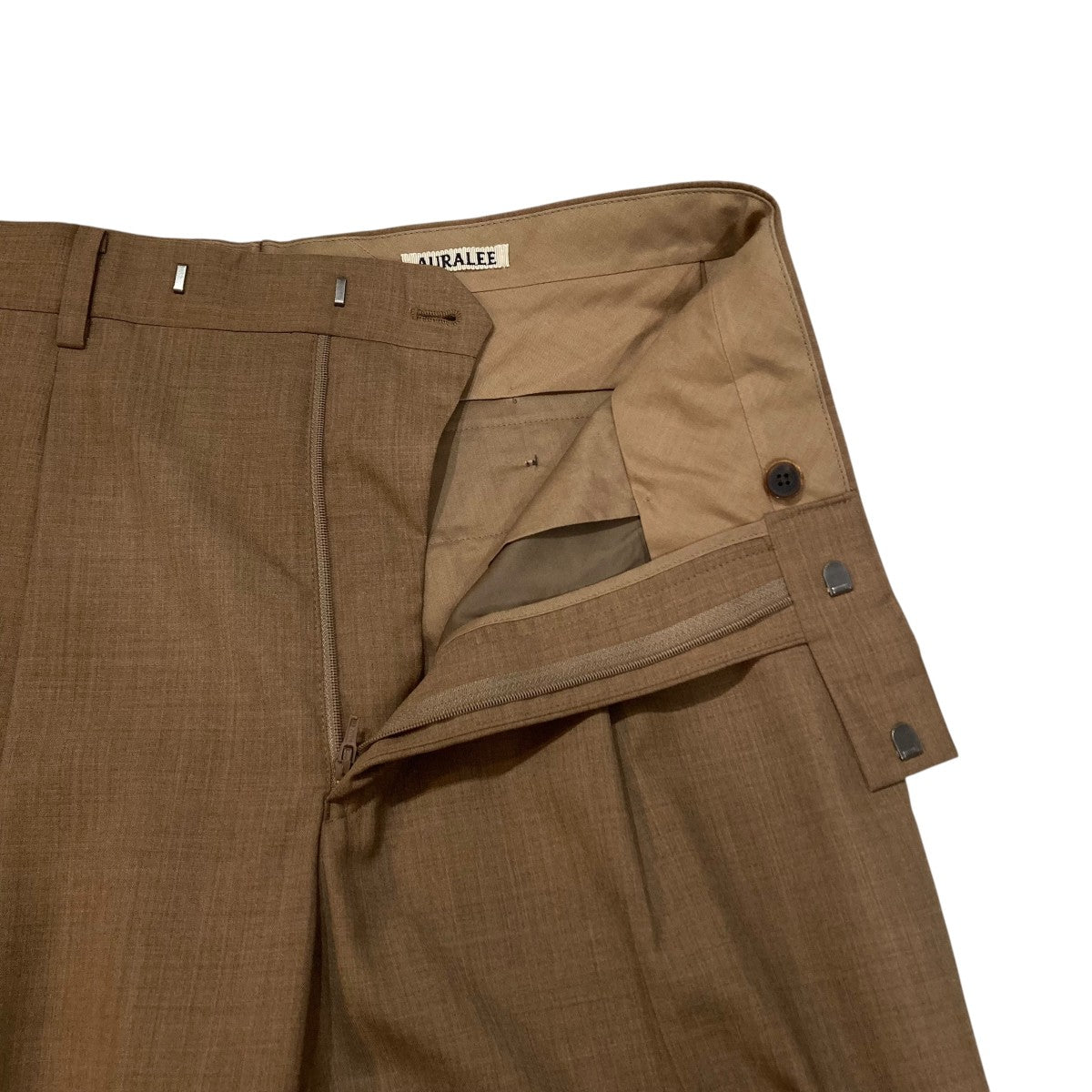 AURALEE(オーラリー) Super Fine Tropical Wool Slacksウール