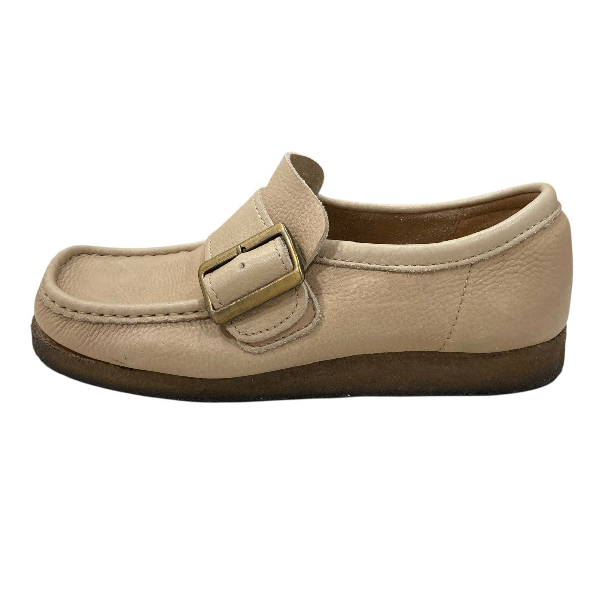 CLARKS UA別注 WALLABEEモンクレザーシューズ 古着・中古-2枚目のアイテム画像