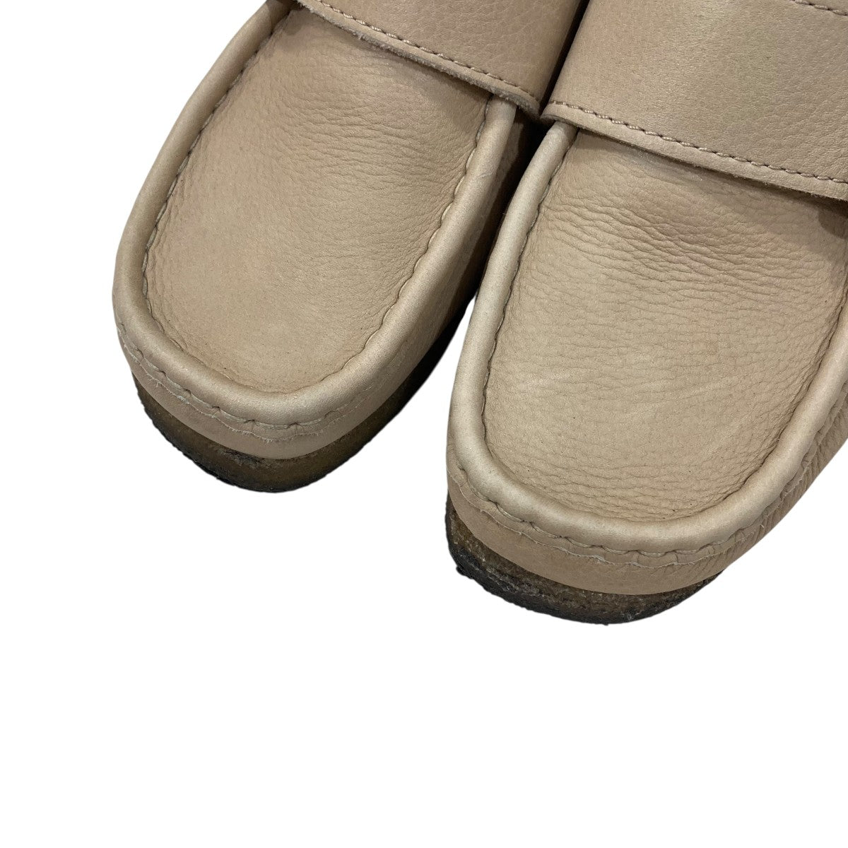 CLARKS UA別注 WALLABEEモンクレザーシューズ 古着・中古-3枚目のアイテム画像