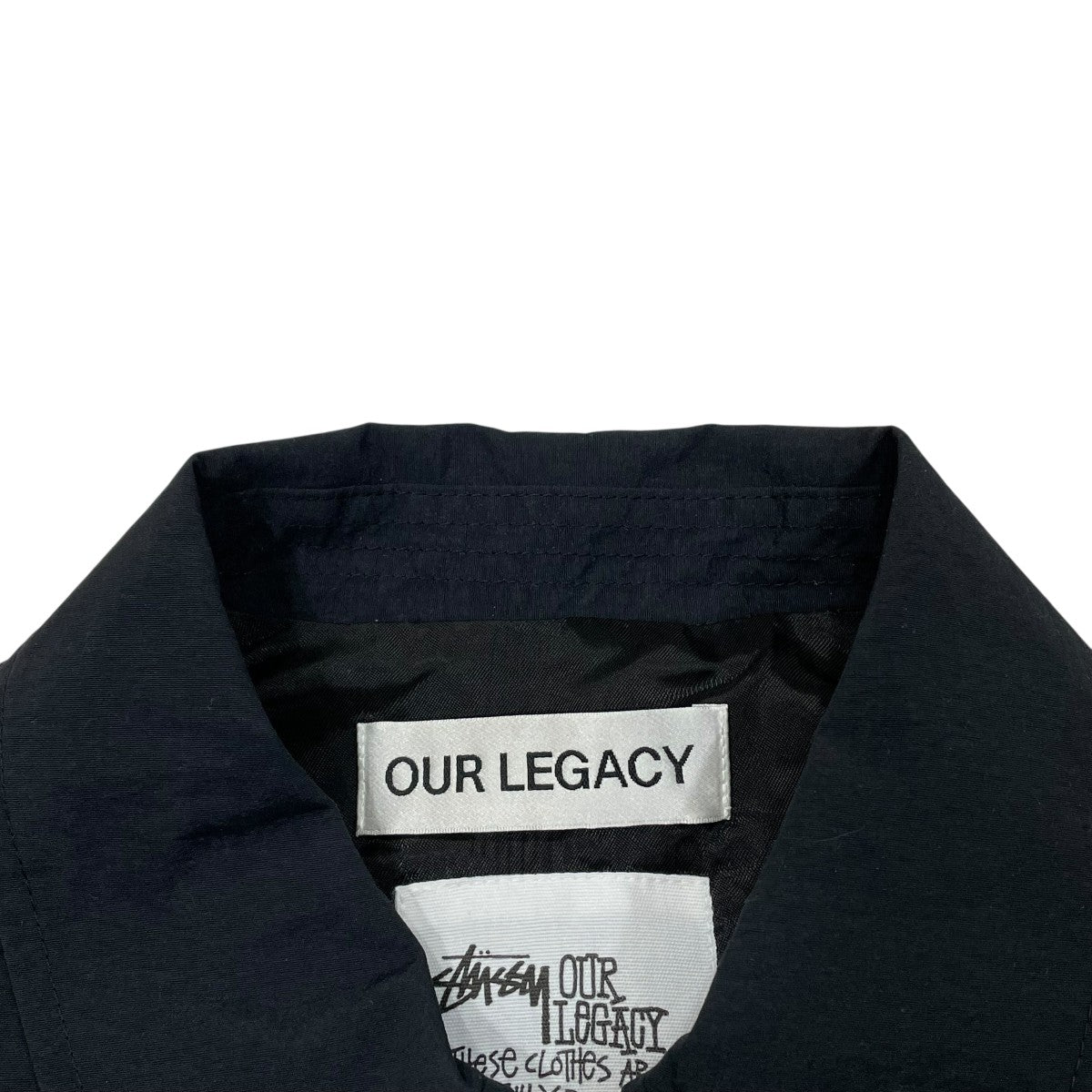 OUR LEGACY×STUSSY Work Shop Blouson Jacket Midnight Nylon