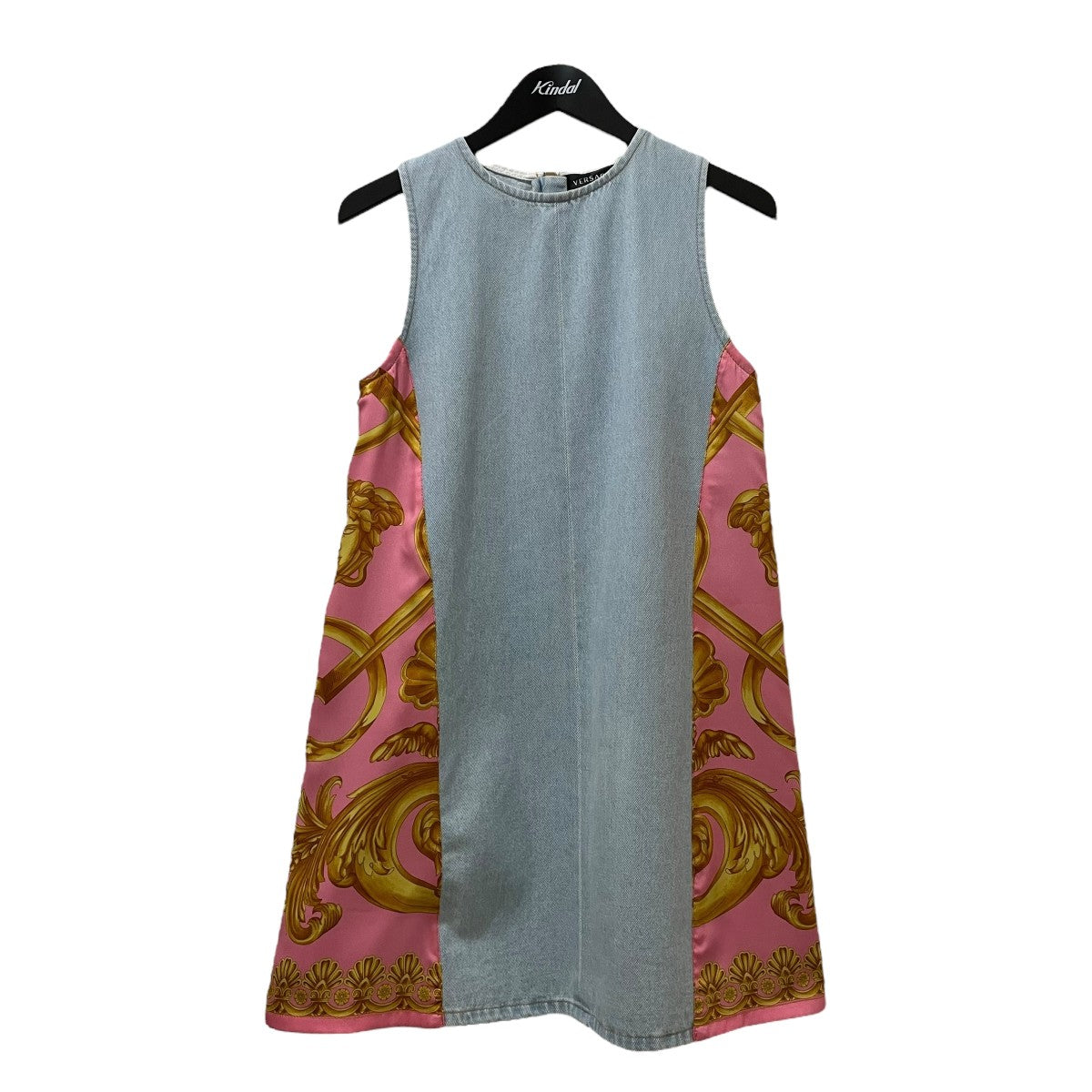 VERSACE デニムノースリーブワンピース1011229 古着・中古-1枚目のアイテム画像