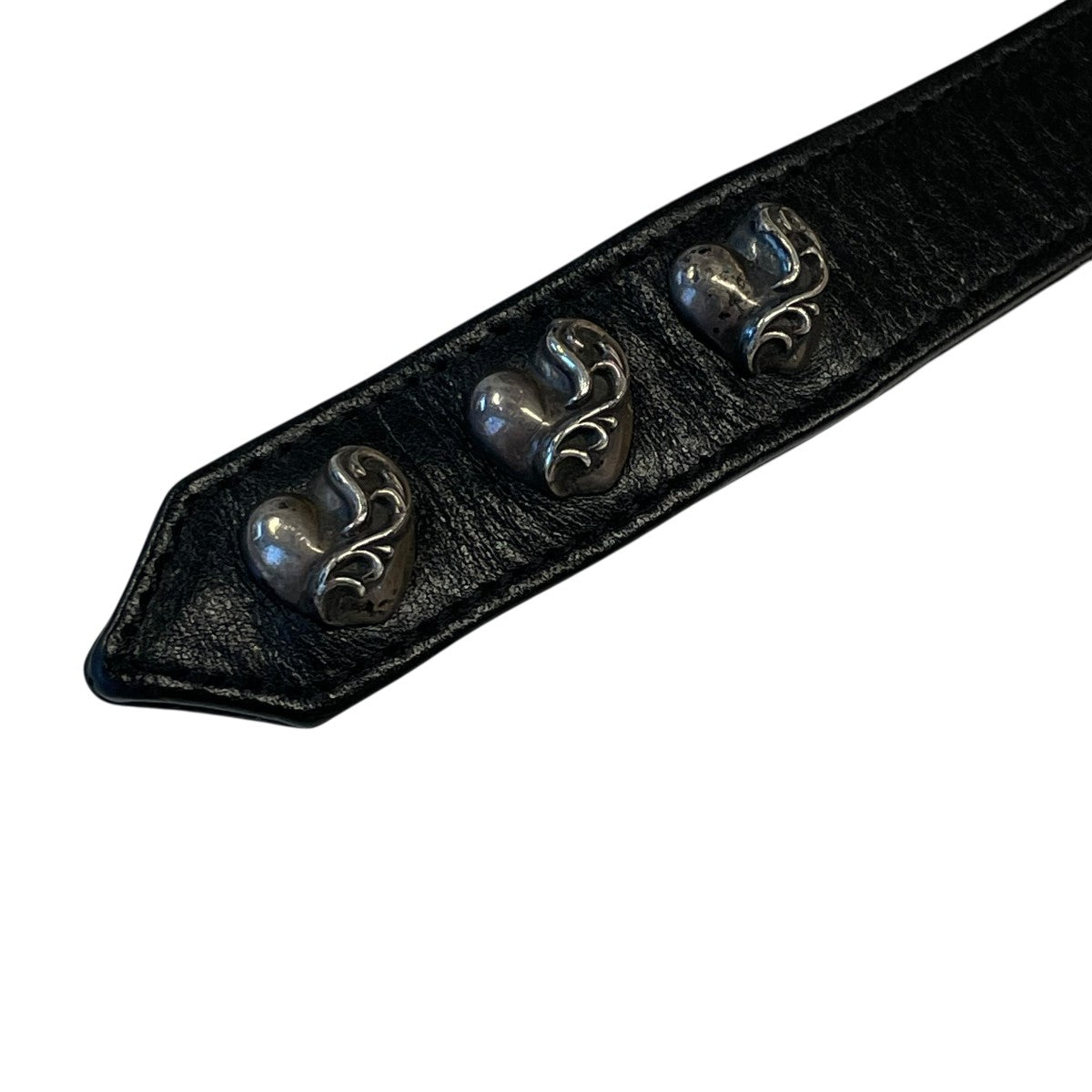 Chrome Hearts クロムハーツ ハート スナップボタン ブレスレット CHROME HEARTS(クロムハーツ) 3BTN 2SNPハート スナップボタン