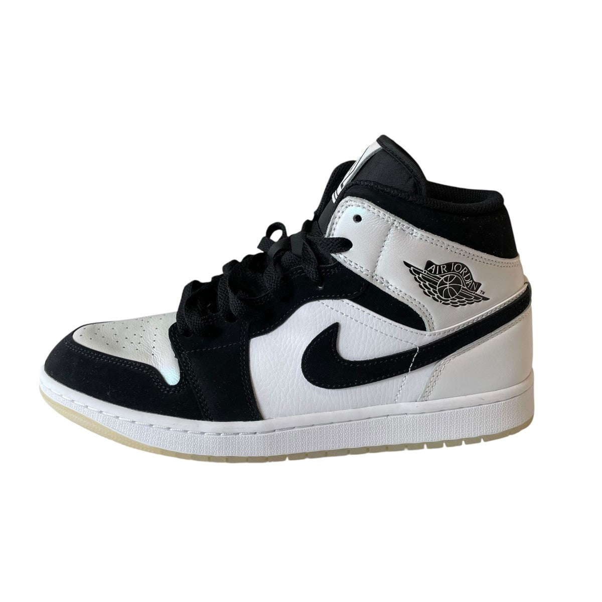 Nike Air Jordan 1 ブラック/ホワイト ハイカットシューズ NIKE(ナイキ) Air Jordan 1 MidハイカットスニーカーDH6993-100 DH6993