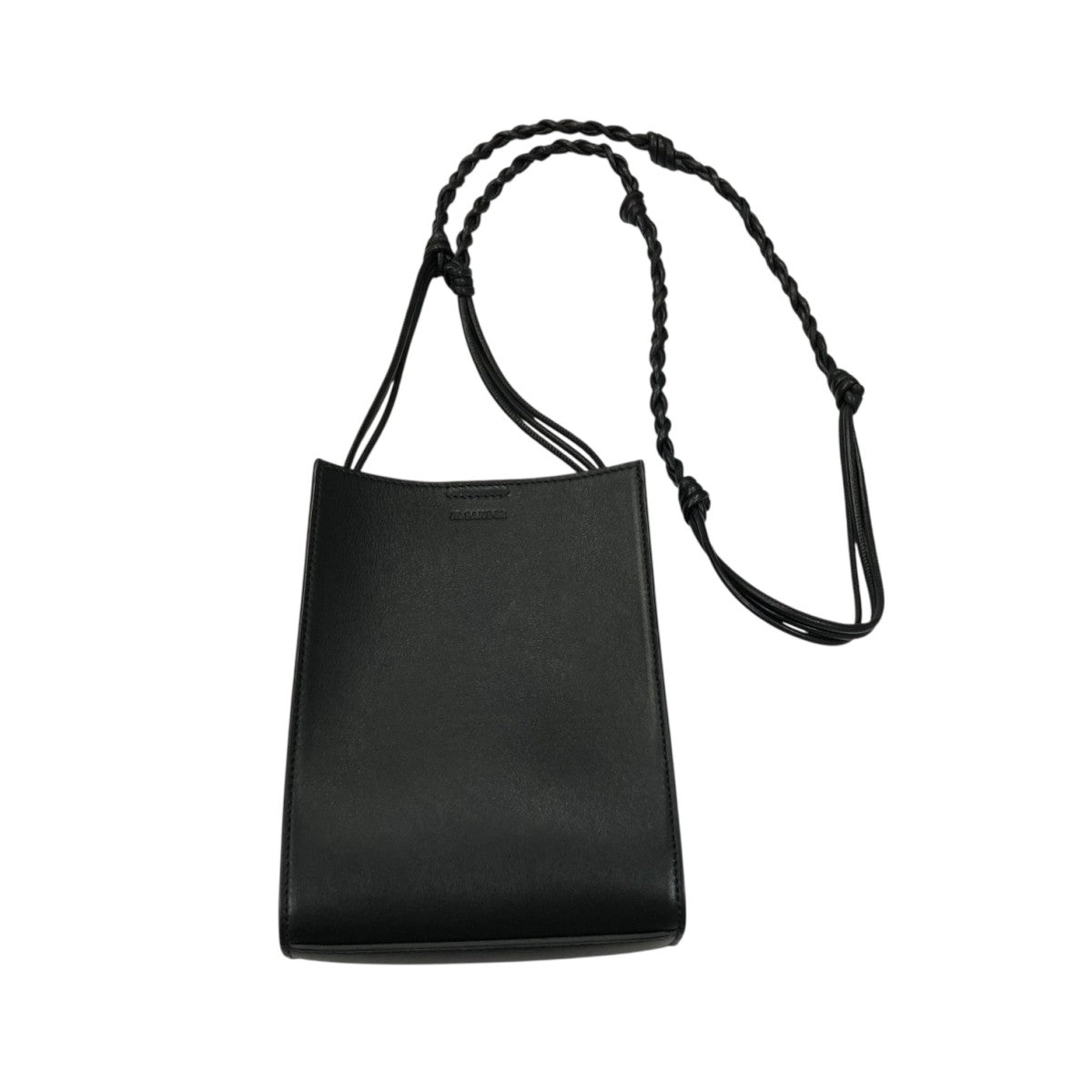 直営店購入！美品▪︎JIL SANDER タングル▪︎black JIL SANDER(ジルサンダー) タングルショルダーバッグ ブラック