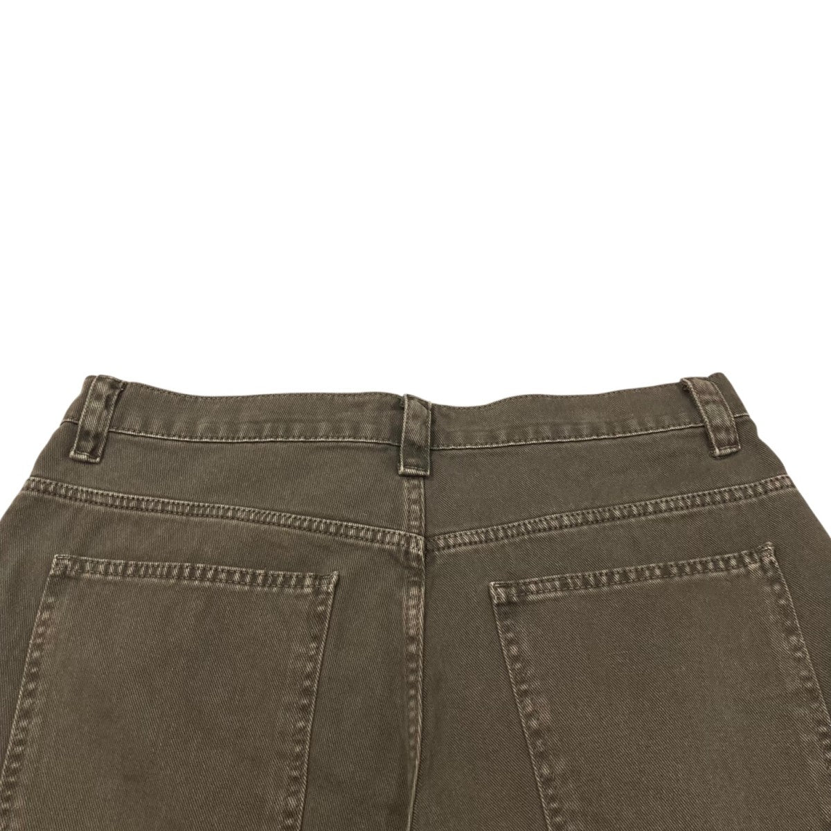 jaded london ワイドデニムパンツ Jaded London(ジェイデッドロンドン) ワイドデニムパンツ カーキ
