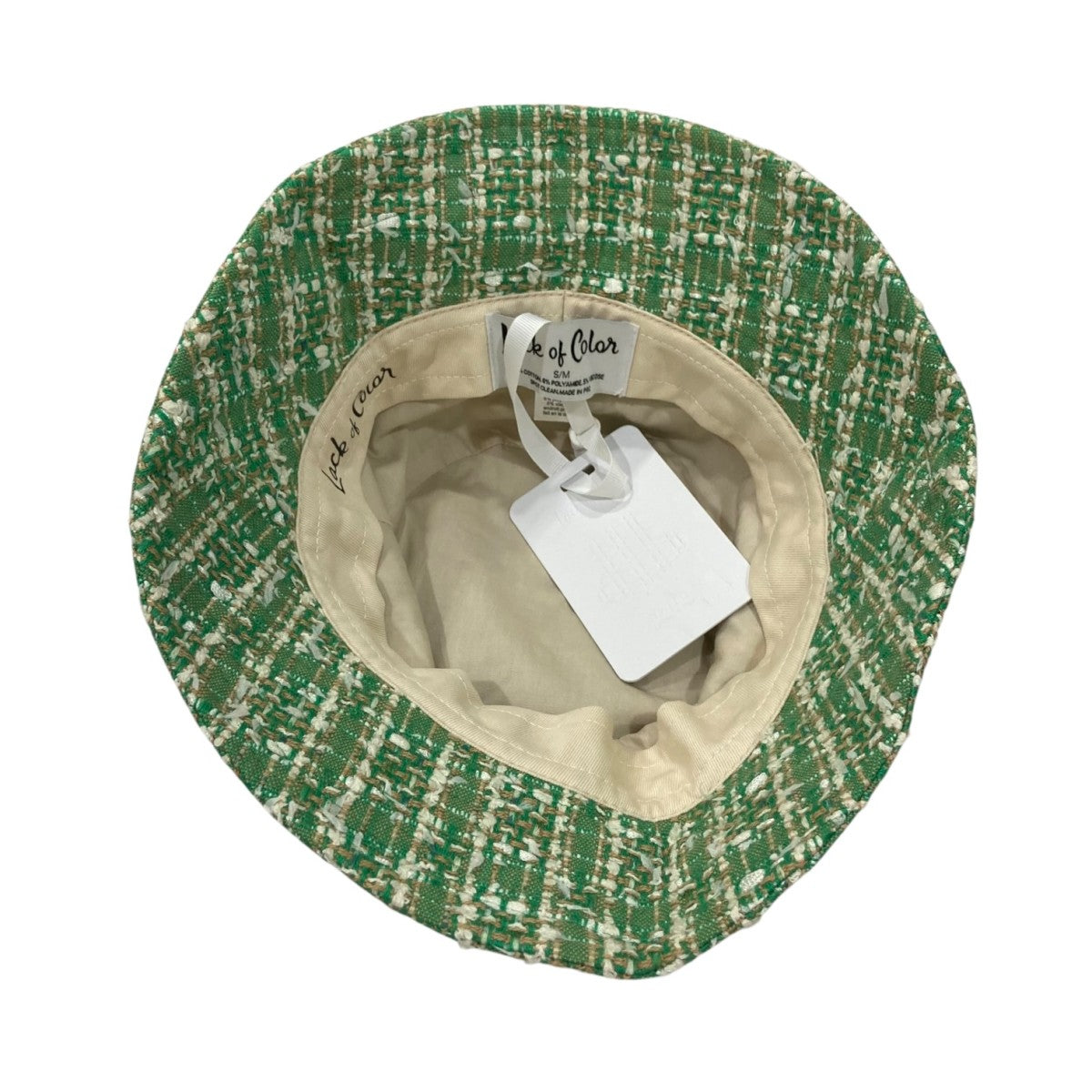 lack of color ツイード バケットハット 古着・中古-5枚目のアイテム画像