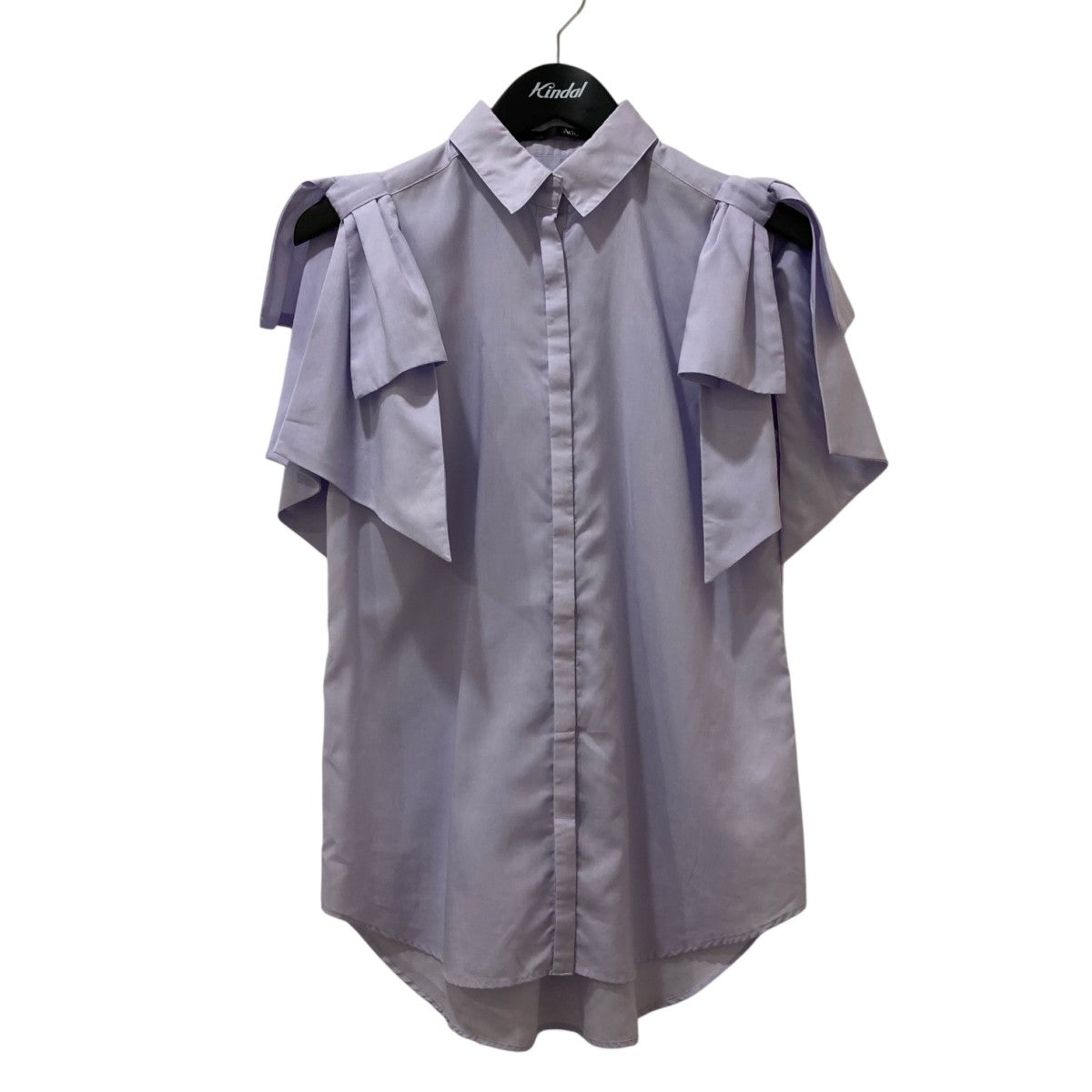 Adonisis リボンノースリーブブラウス210206 古着・中古-1枚目のアイテム画像