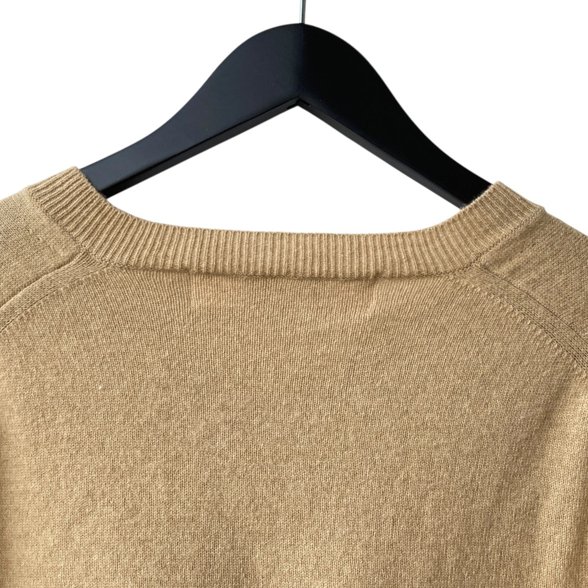 希少 美品 14年製 プレイコムデギャルソン ハートパッチ Vネック ニット M PLAY COMME des GARCONS(プレイコムデギャルソン) ハートパッチV