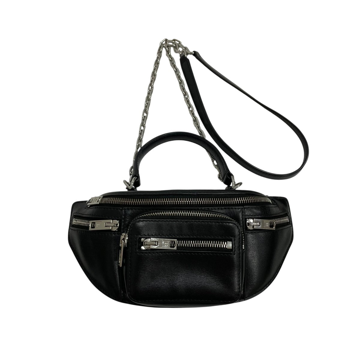 Alexander Wang☆2WAY ミディアム カーフスキン ジオ バッグ 黒 Alexander Wang - アレキサンダーワン バッグ 2way キーロック