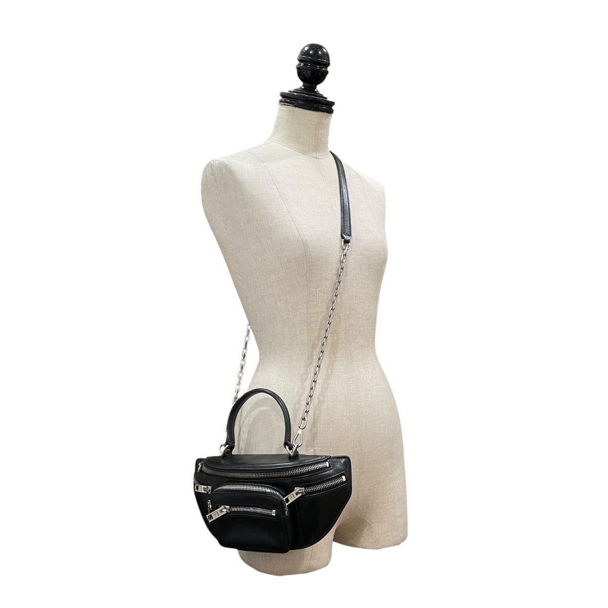 AlexanderWang ATTICA ミニファニーラインストーンボディバッグ ATTICA ミニファニーラインストーンボディ―バッグ | ブランド
