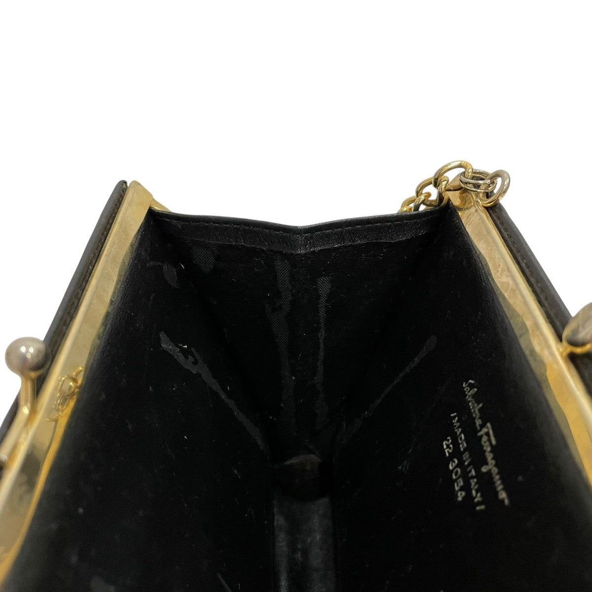 サルヴァトーレフェラガモ がま口 チェーンショルダーバッグ Salvatore Ferragamo(サルヴァトーレフェラガモ) がま口