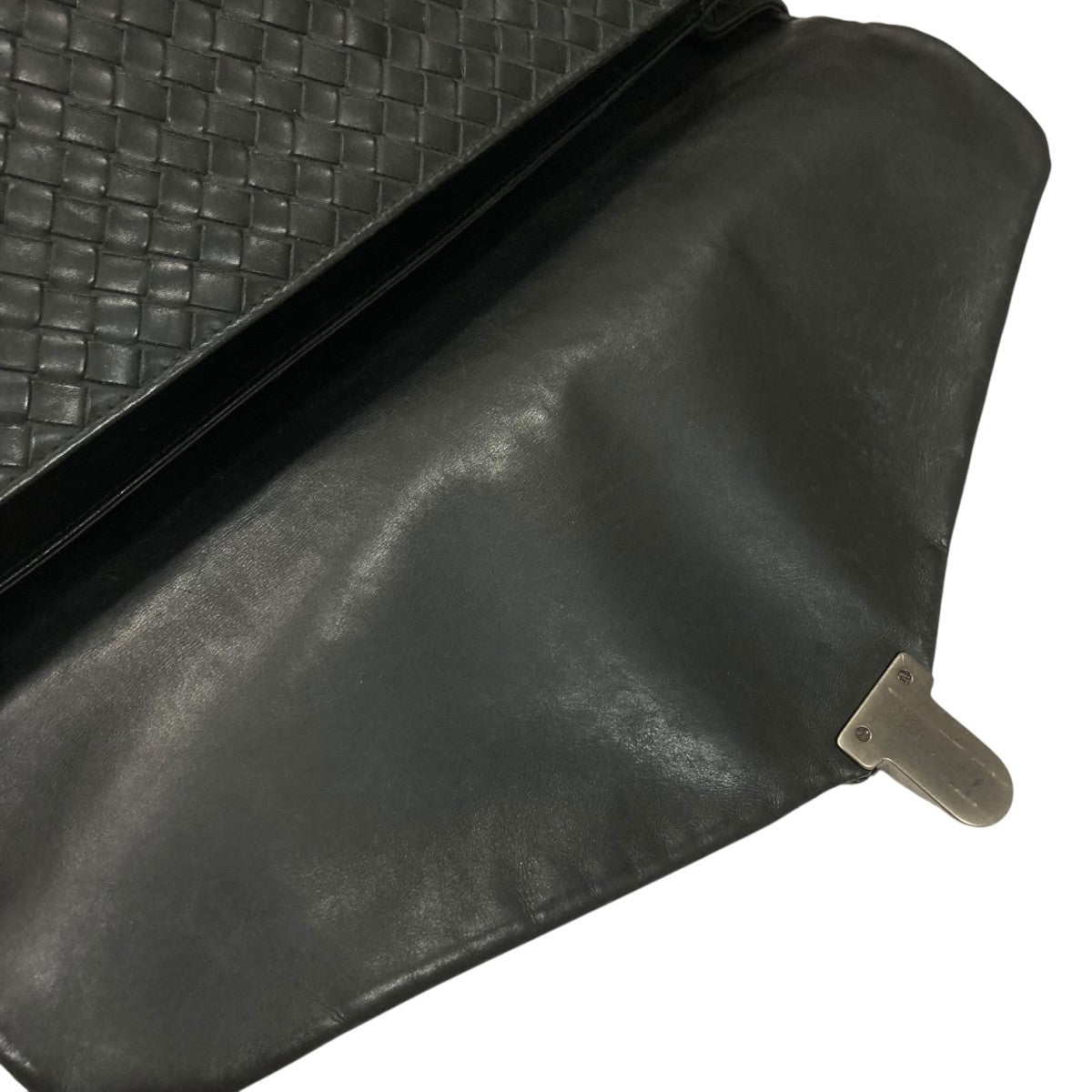 近年モデル 美品 ボッテガヴェネタ イントレチャート スモール ブリーフケース BOTTEGA VENETA(ボッテガヴェネタ) イントレチャートブリーフ