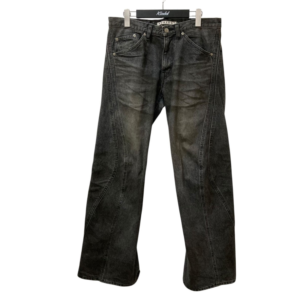 NVRFRGT(ネバーフォーゲット) 3D Twisted Wide Leg Jeansデニム