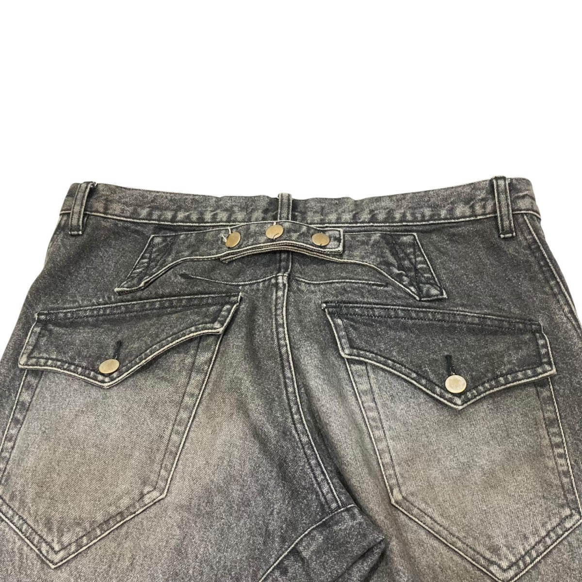 NVRFRGT 3Dツイステッドワイドレッグジーンズ NVRFRGT - 【25AW】3D ツイステッド ワイド レッグ ジーンズ