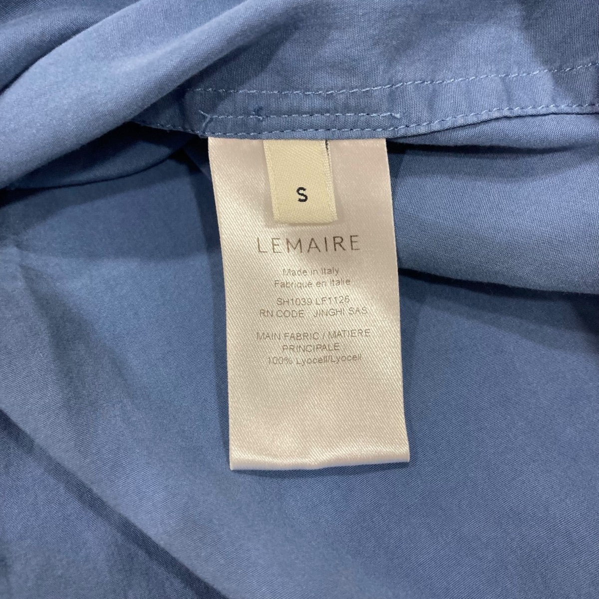 LEMAIRE(ルメール) 長袖シャツ ブルー サイズ S｜【公式】カインドオル