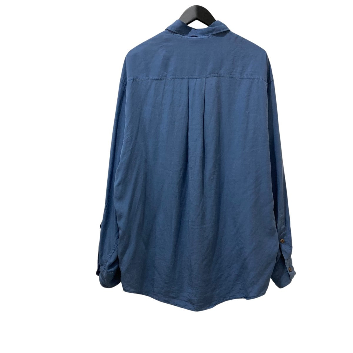 LEMAIRE/ルメール　ノーカラーストライプシャツ　古着　長袖シャツ LEMAIRE - LEMAIRE ルメール 22SS V-NECK SHIRT コットン