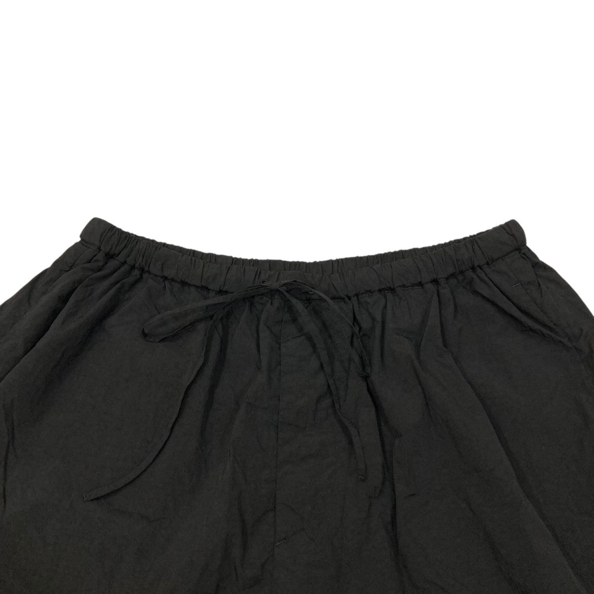 ATON(エイトン) HAND DYED NYLON パンツ7110343 7110343 ブラック