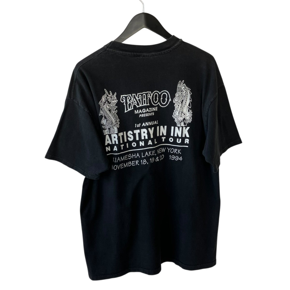 VINTAGE 90sTATTOO MAGAZINETシャツ 古着・中古-2枚目のアイテム画像