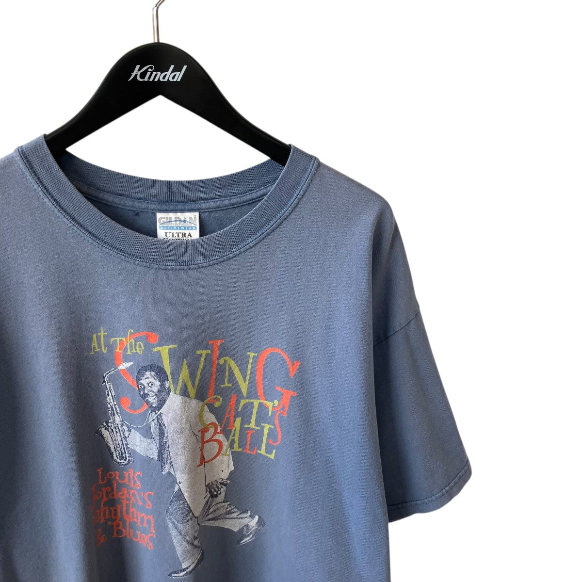 VINTAGE 90sat the swing cats ballTシャツ 古着・中古-3枚目のアイテム画像