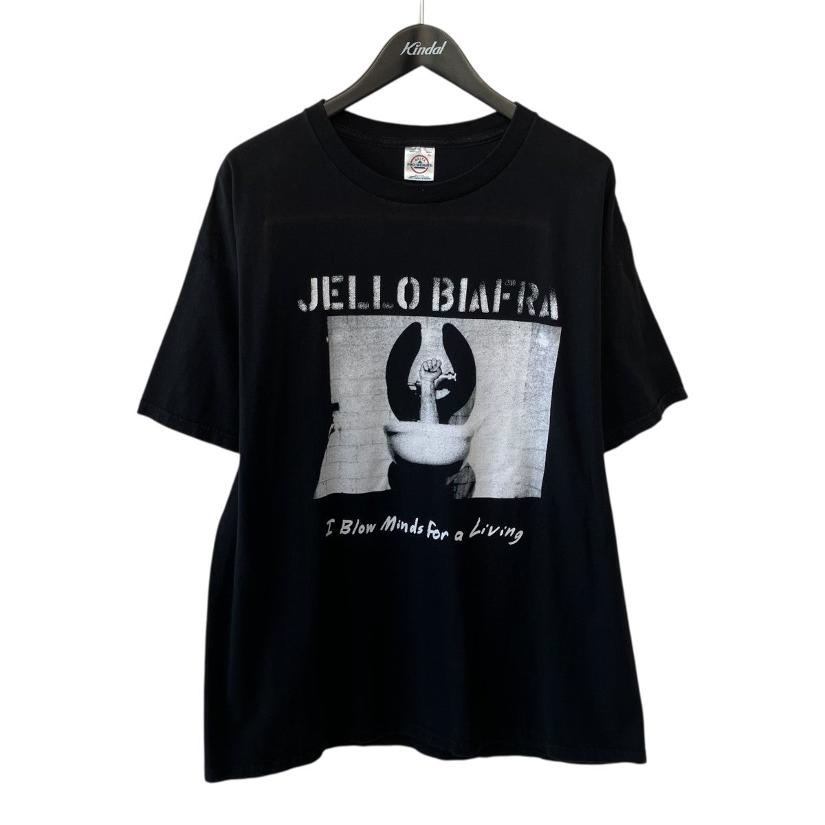 VINTAGE 90sJELLO BIAFRAバンドTシャツ 古着・中古-1枚目のアイテム画像