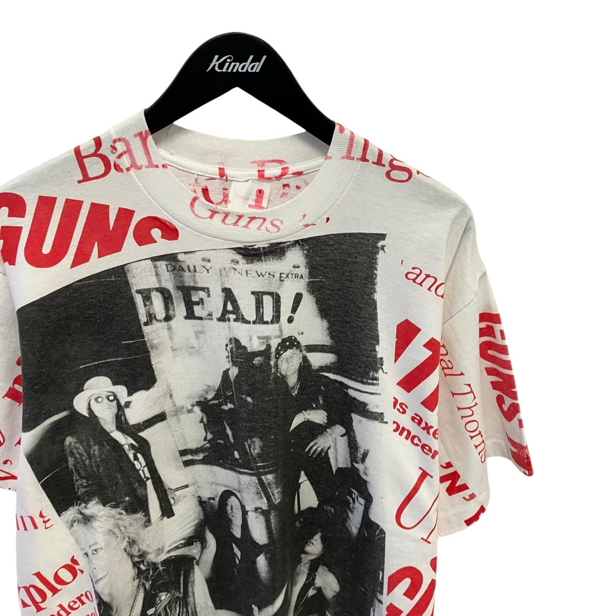 90sGUNS N ROSES 91年 ALL OVERPRINTTシャツ