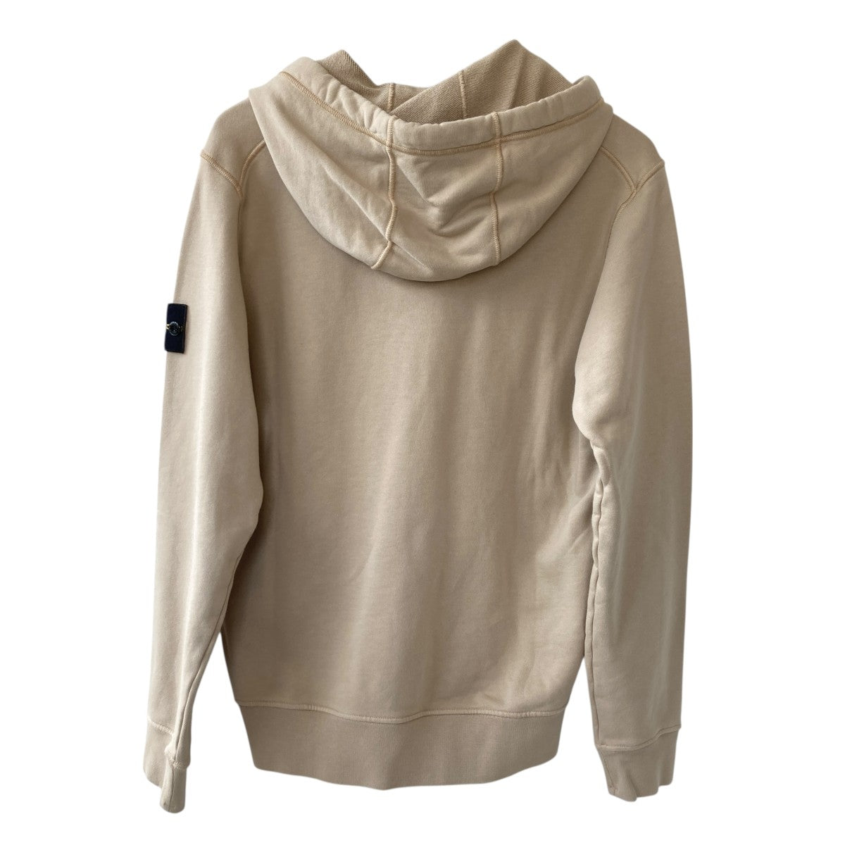 正規品　美品　ストーンアイランド　ジップパーカー　ウール　グレー　y2k 00s STONE ISLAND 25SSモデル ストーンアイランド バッジワッペン