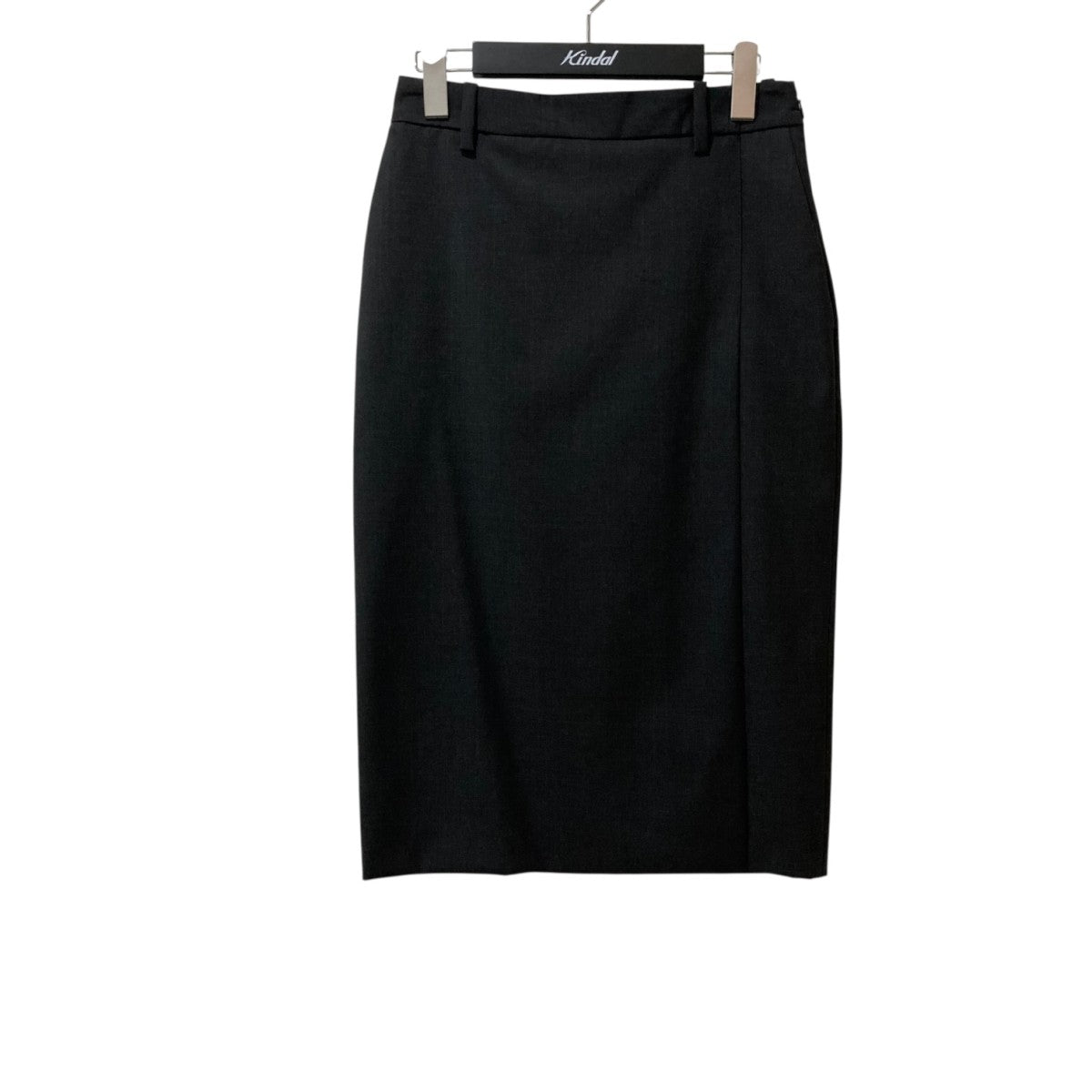 PRADA(プラダ) トライアングルロゴスリットスカート21H940