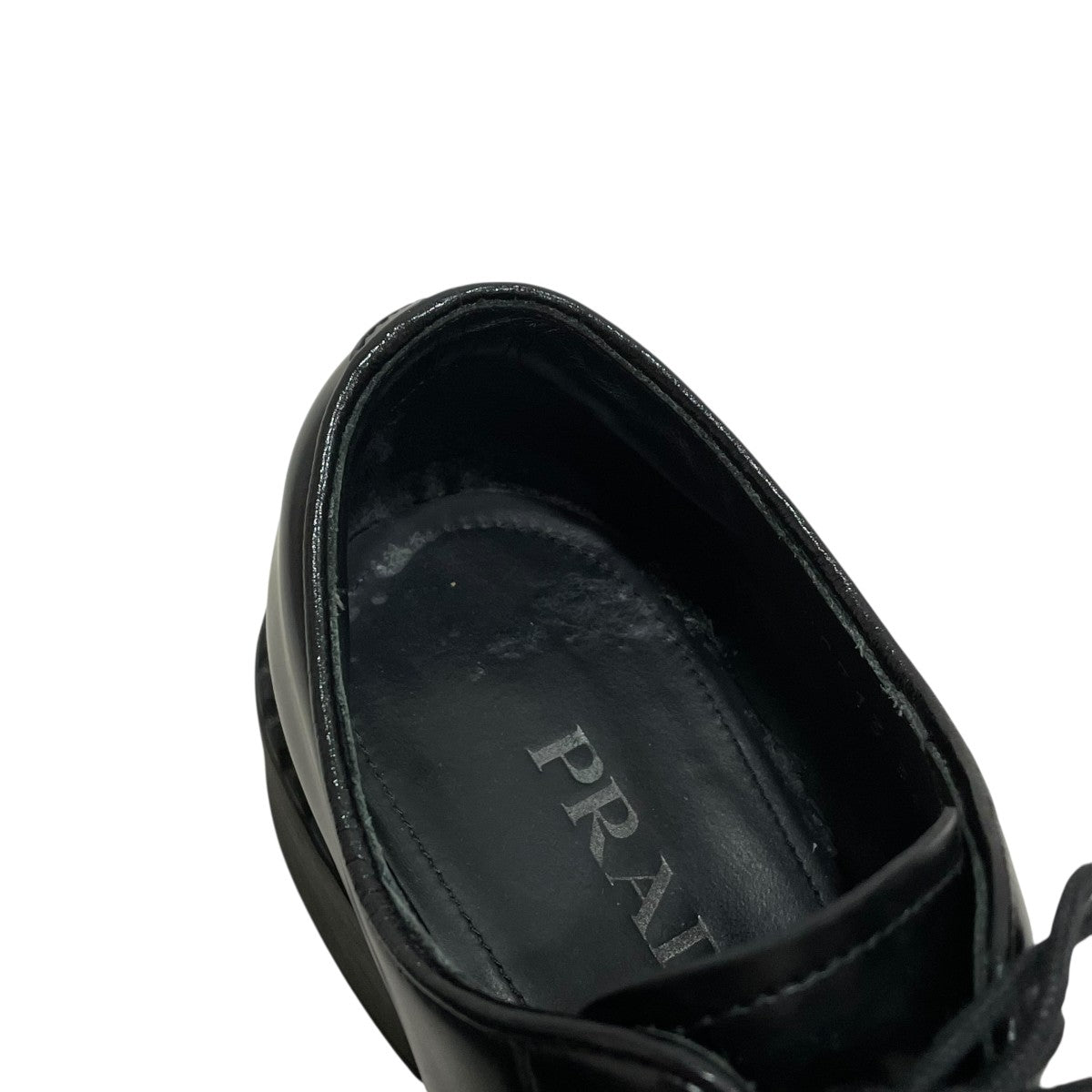 PRADA(プラダ) レザーシューズDNC713 DNC713 ブラック サイズ 36