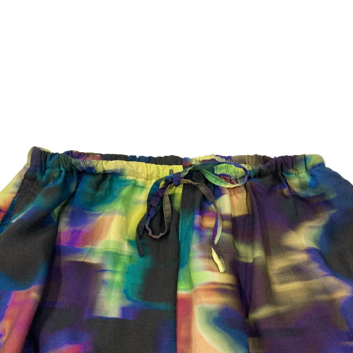 DRIES VAN NOTEN スラックス 紺(総柄) 2007724G0101 DRIES VAN NOTEN（ドリスヴァンノッテン）中古・古着オンライン