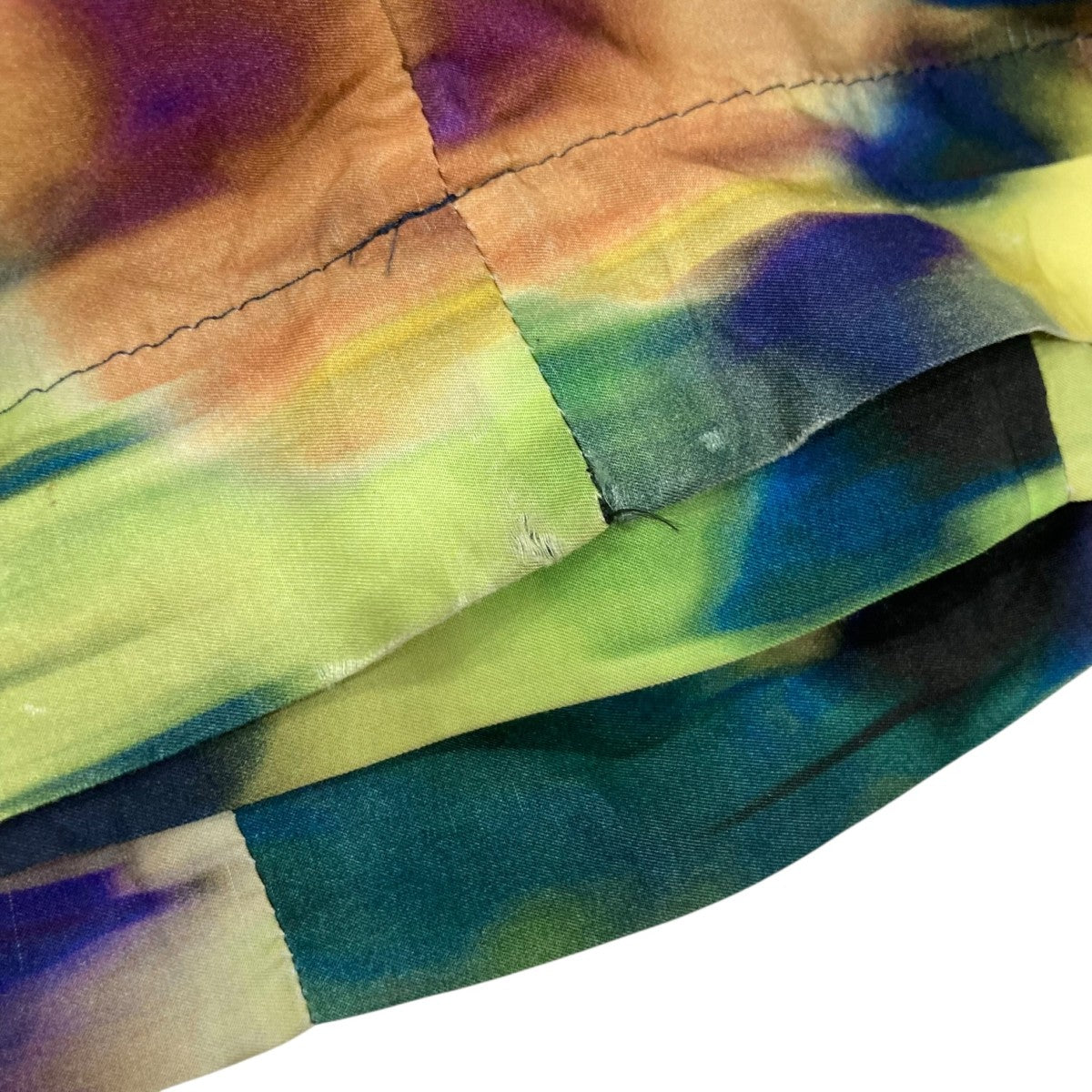 くー様　新品　dries van noten ドリス　スネーク　パンツ　38 DRIES VAN NOTEN（ドリスヴァンノッテン）スラックス オレンジ
