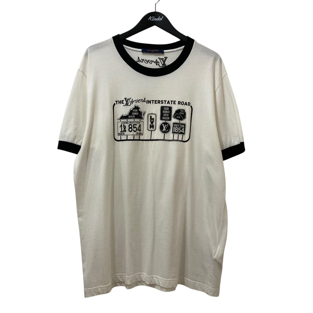 LOUIS VUITTON エンベリッシュド クルーネックTシャツ RM242M FG1 HRY82W 古着・中古-1枚目のアイテム画像