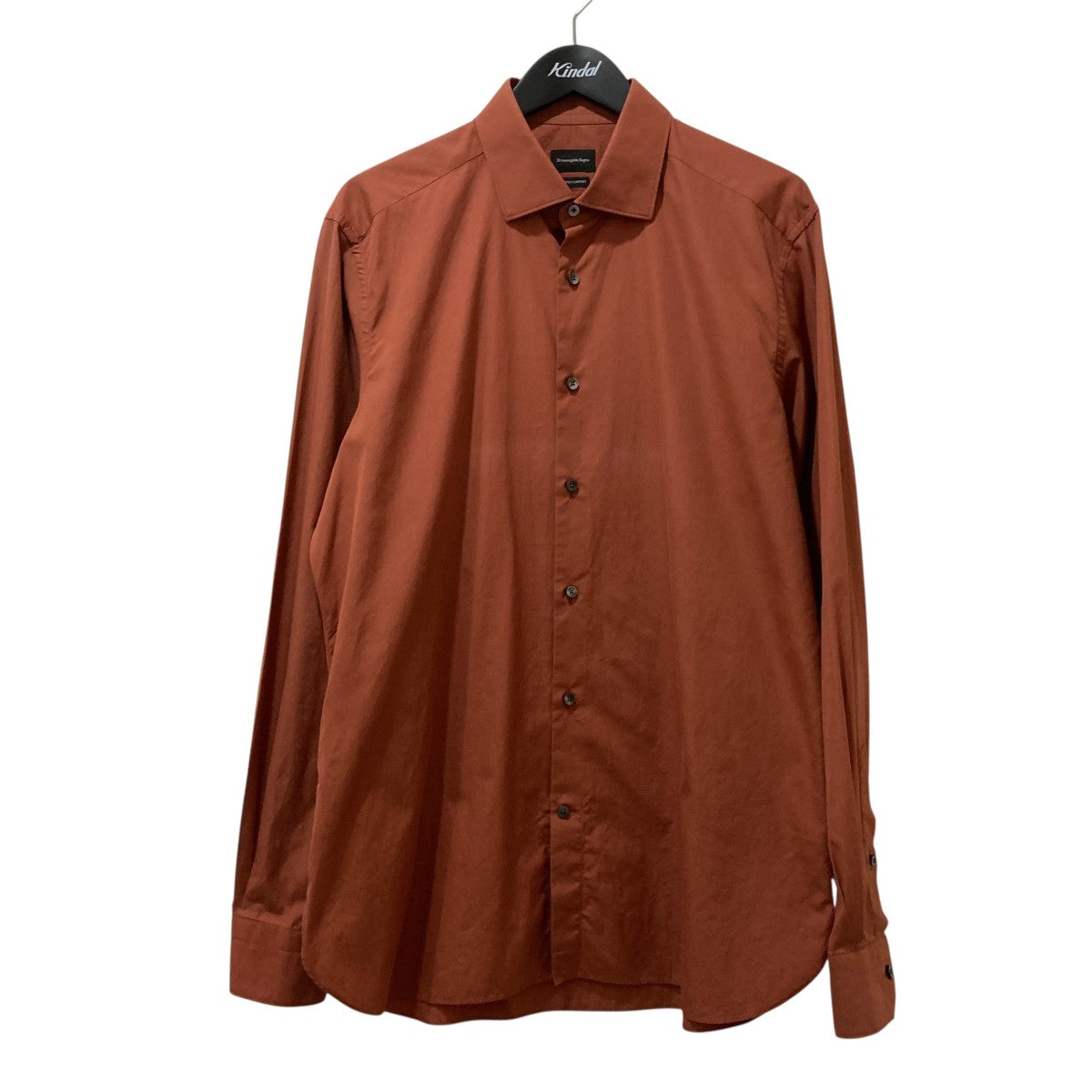 ZEGNA ゼニア スポーツ ハーフジップ ウール混 セーター オレンジ L相当 ZEGNA ゼニア スポーツ ハーフジップ ウール混 セーター