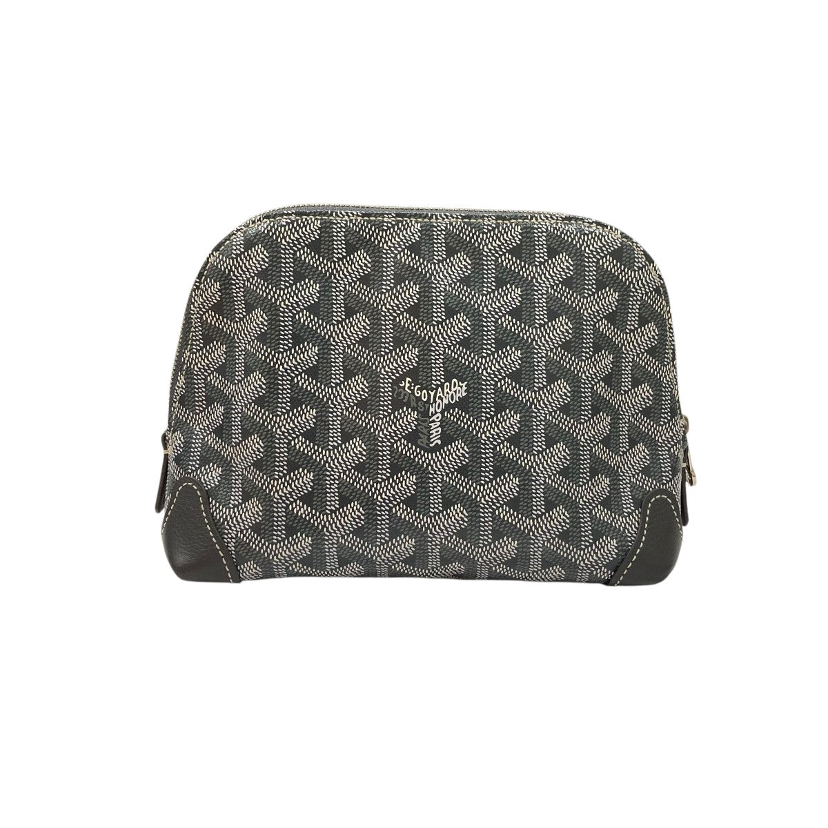 GOYARD(ゴヤール) Vendome Pouchポーチ020236 020236 グレー×ホワイト