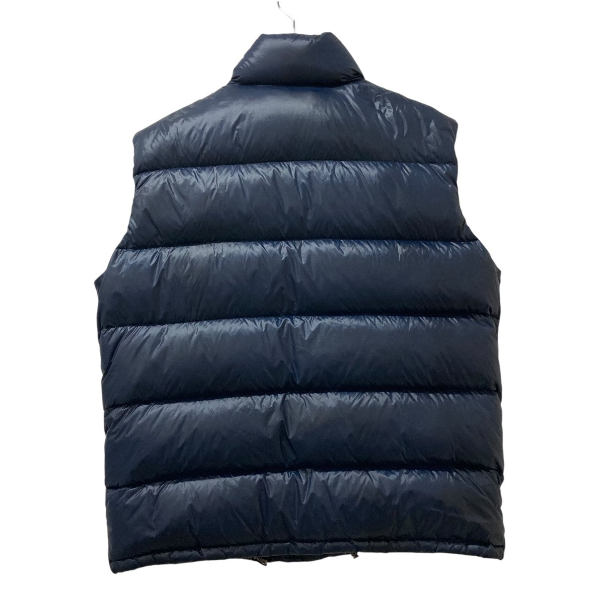 PRADAスポーツ　archive シルバー　プリーツ　ダウンベスト　中綿薄手 PRADA (プラダ) ロゴプレート フルジップ ダウンベスト