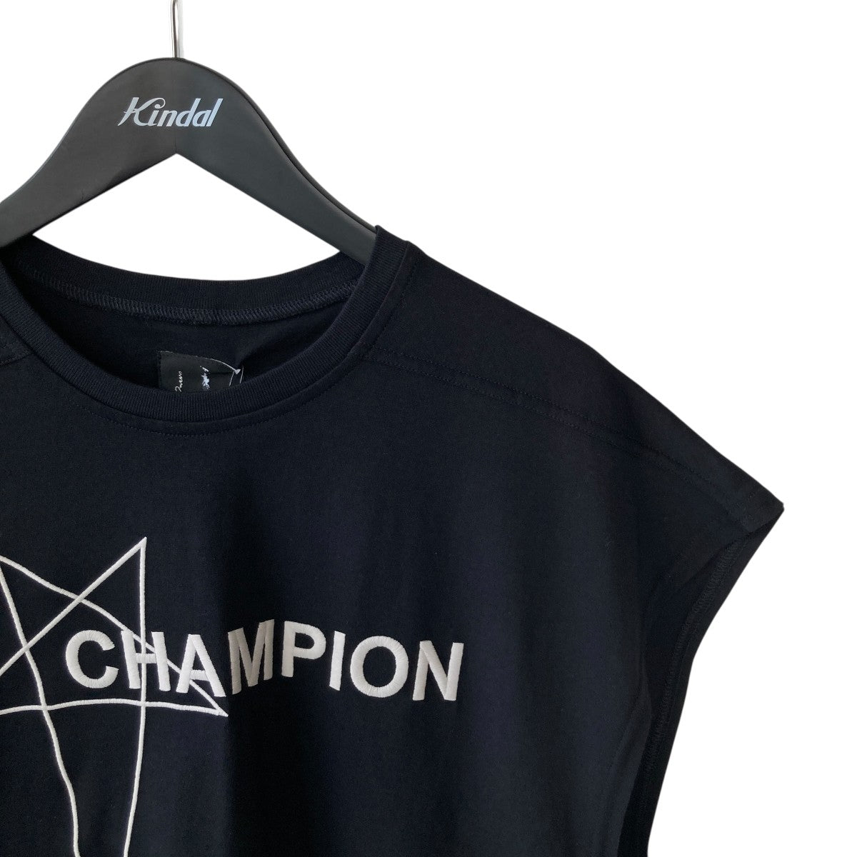 Rick Owens×Champion 25SSMICRO TATLIN Tノースリーブカットソー
