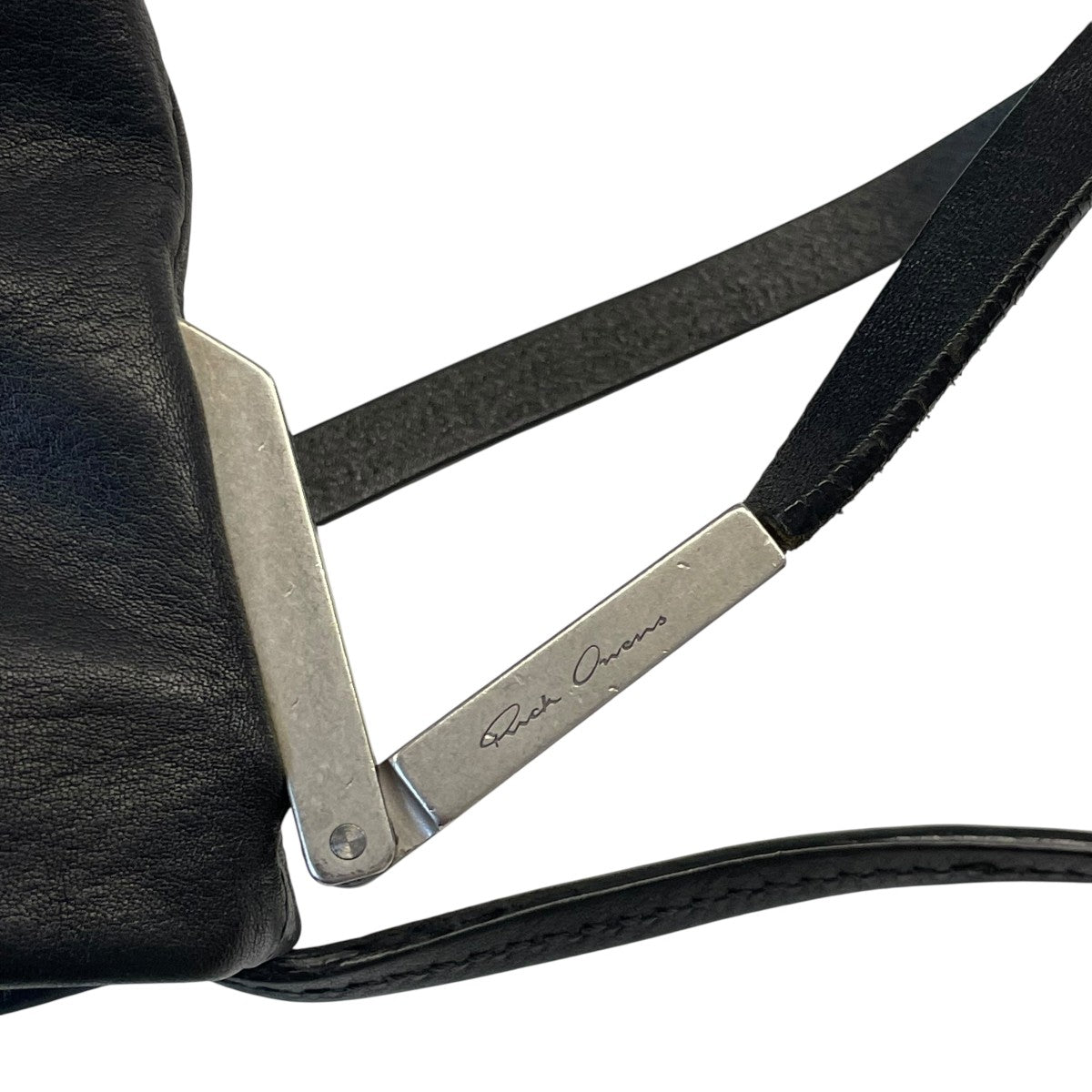 リックオウエンス　RickOwens Adri BIG 美品 RICK OWENS(リックオウエンス) Big Adri shoulder bagレザー