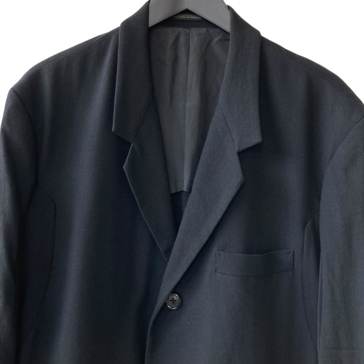 Yohji Yamamoto pour homme 切替 テーラードジャケットHT-J15-103 古着・中古-3枚目のアイテム画像
