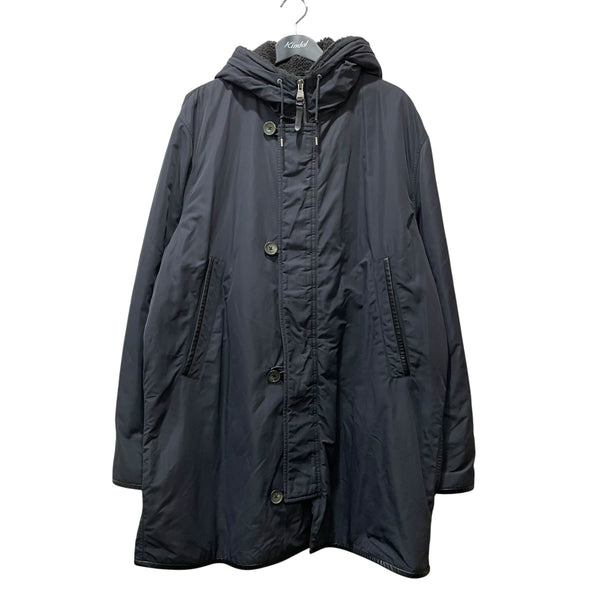 LOUIS VUITTON(ルイヴィトン) ナイロンモッズコート ネイビー サイズ