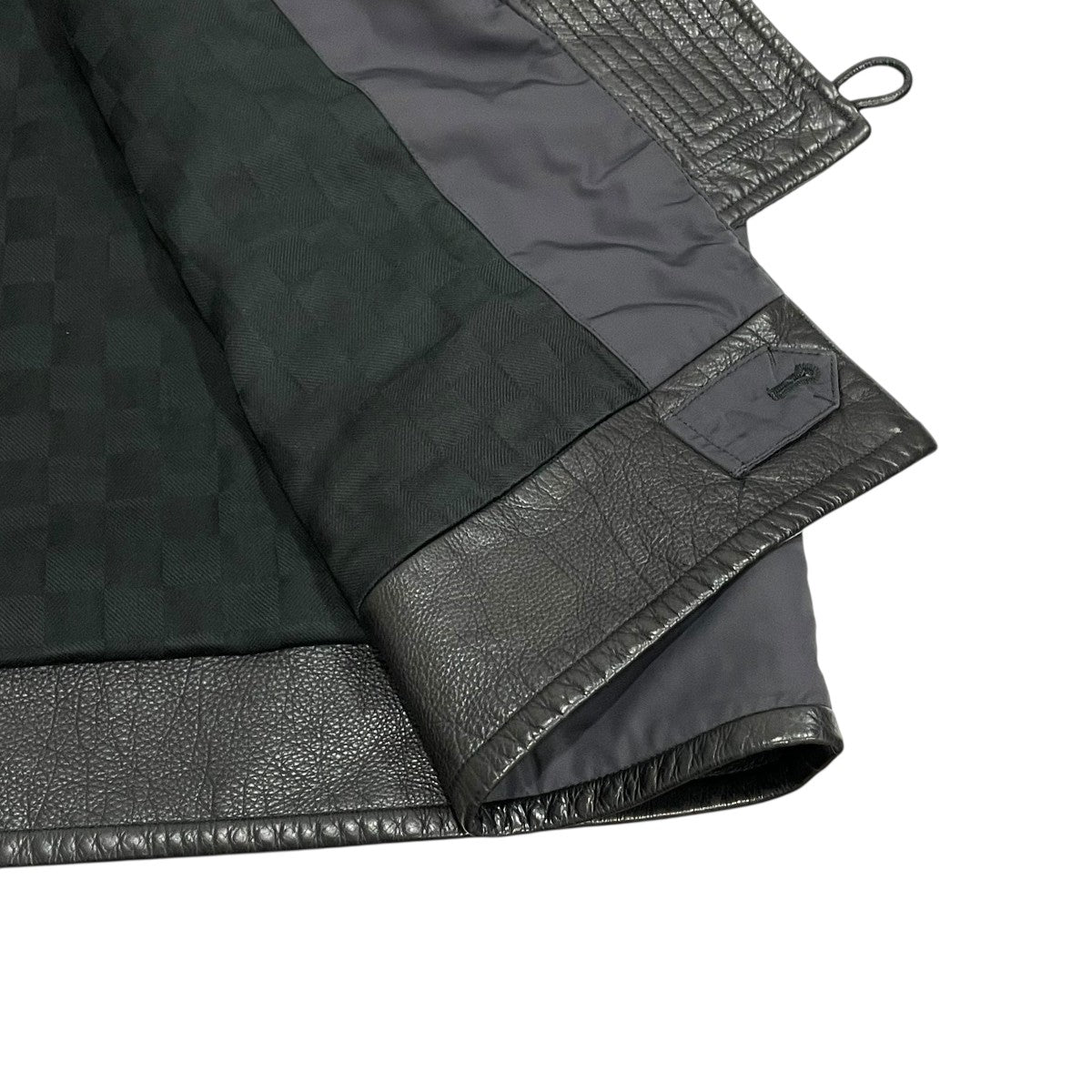 LOUIS VUITTON(ルイヴィトン) ナイロンモッズコート ネイビー サイズ