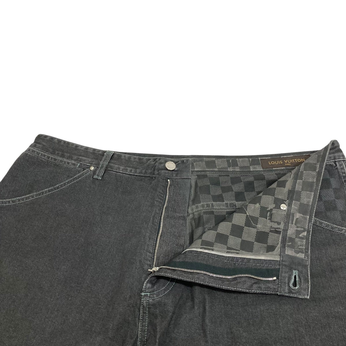 LOUIS VUITTON ダミエハーフパンツRM121D MSDP21DBE 古着・中古-3枚目のアイテム画像