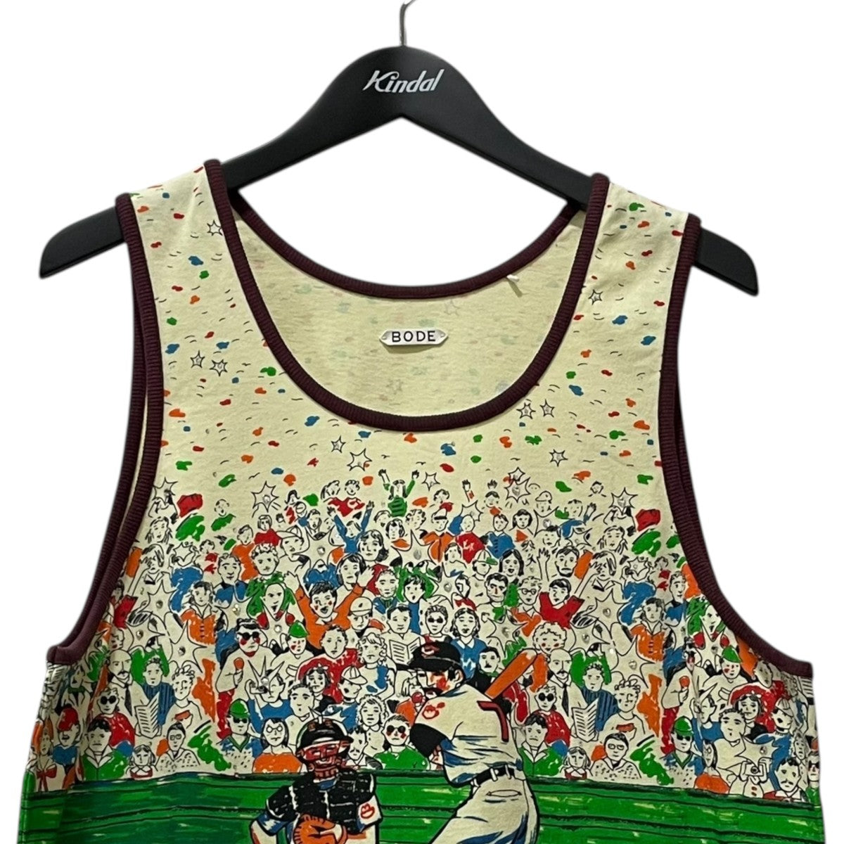 D&G ドルガバ　タンクトップ　ビーズロゴ　プリントXS Tank top dolce gabbana - Gem
