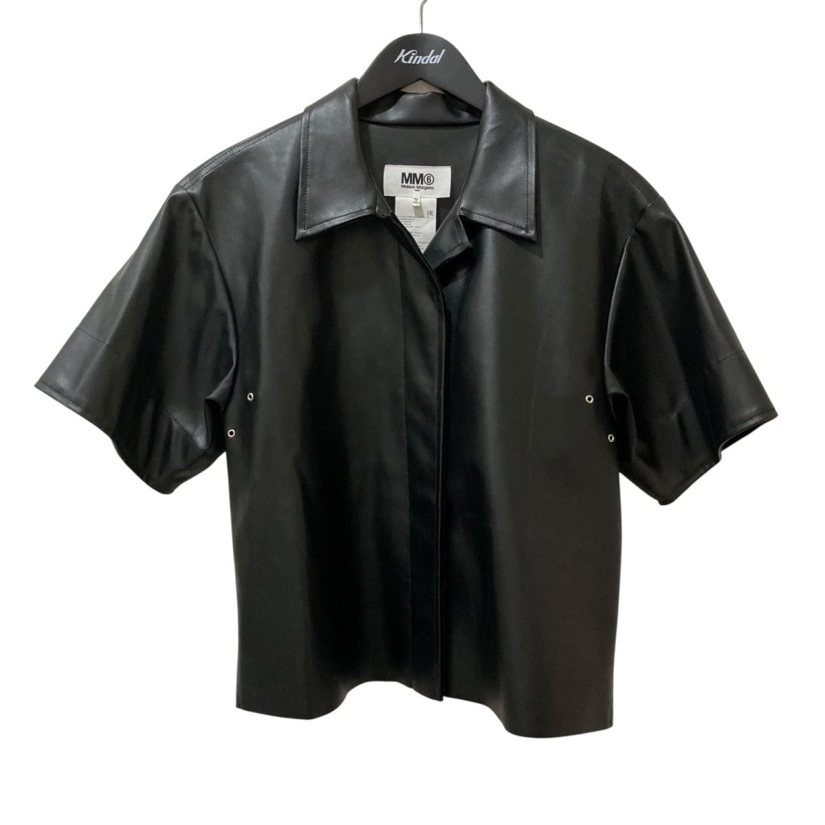 MM6 Maison Margiela(マルタンマルジェラ) Faux Leather Boxy