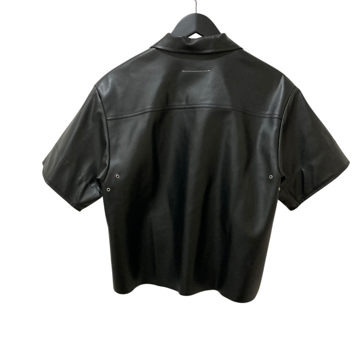Maison Margiela シャツ フランネル MM6 Maison Margiela パネル シャツ | ブラック | FARFETCH JP