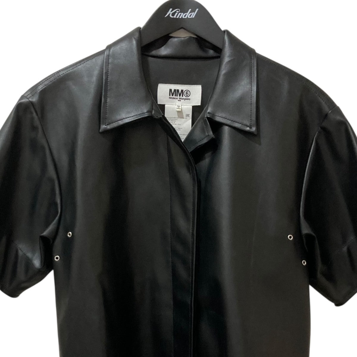 MM6 Maison Margiela(マルタンマルジェラ) Faux Leather Boxy