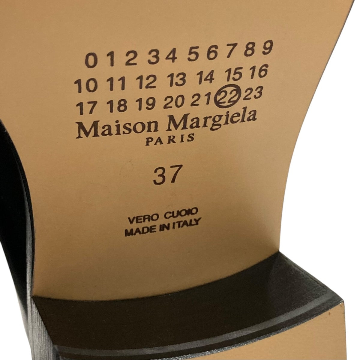 Maison Margiela(メゾンマルジェラ) 足袋レザーシューズ