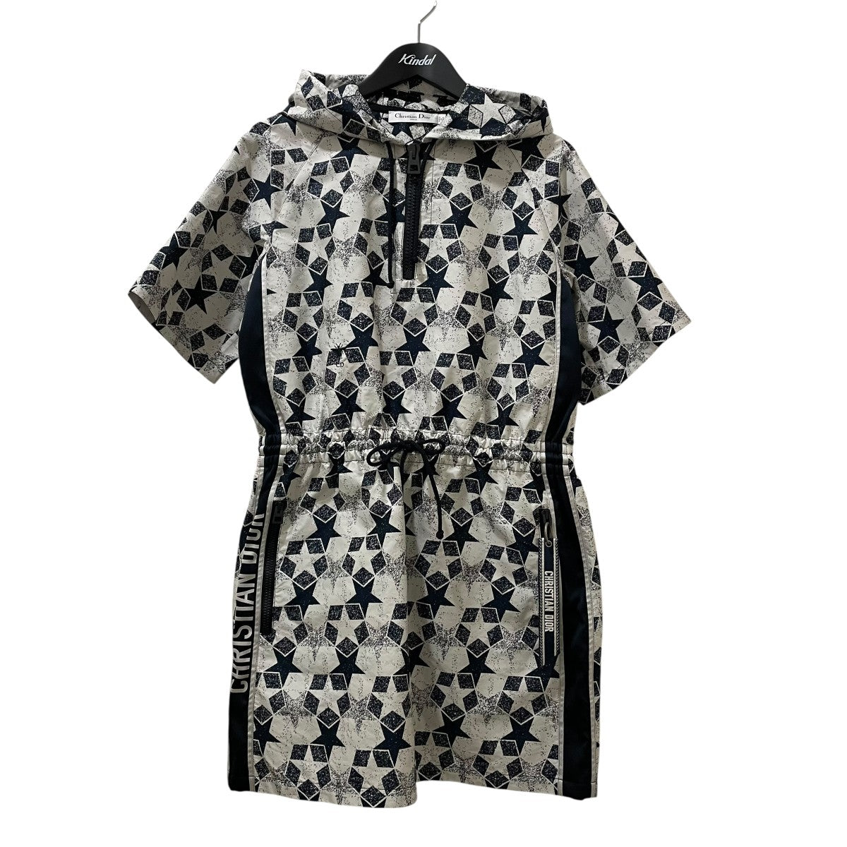 Christian Dior スタープリント ハーフジップワンピース 217R40A2977 古着・中古-1枚目のアイテム画像