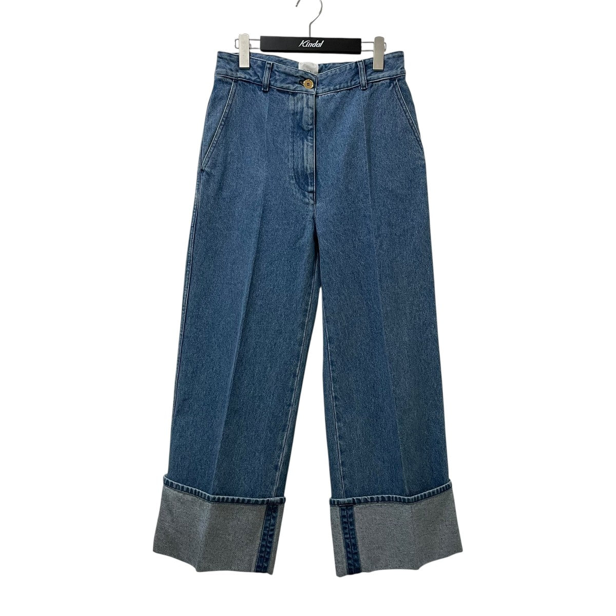 Patou 2025SS コットンデニム アイコニックパンツ TR0030216640B 古着・中古-1枚目のアイテム画像
